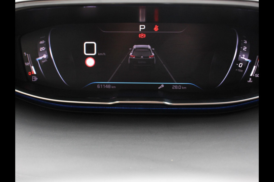 Peugeot 5008 1.2 PureTech 130pk Automaat Allure Pack 7-zits Navigatie Apple Carplay/Android Auto Climate Control Cruise Control Virtual cockpit PDC VA + Camera Zonneschermen achter Keyless Go Full LED  18” LM Velgen