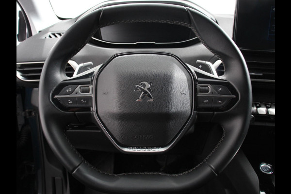 Peugeot 5008 1.2 PureTech 130pk Automaat Allure Pack 7-zits Navigatie Apple Carplay/Android Auto Climate Control Cruise Control Virtual cockpit PDC VA + Camera Zonneschermen achter Keyless Go Full LED  18” LM Velgen