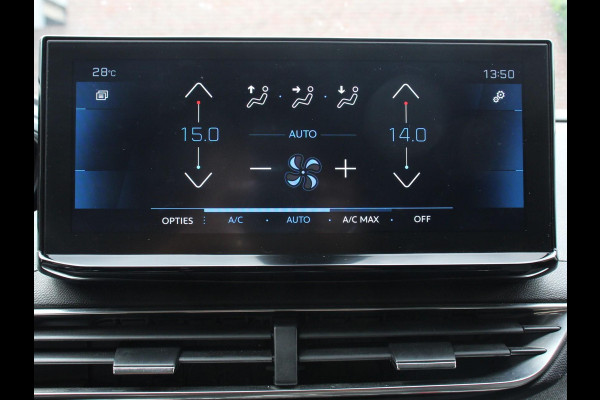 Peugeot 5008 1.2 PureTech 130pk Automaat Allure Pack 7-zits Navigatie Apple Carplay/Android Auto Climate Control Cruise Control Virtual cockpit PDC VA + Camera Zonneschermen achter Keyless Go Full LED  18” LM Velgen