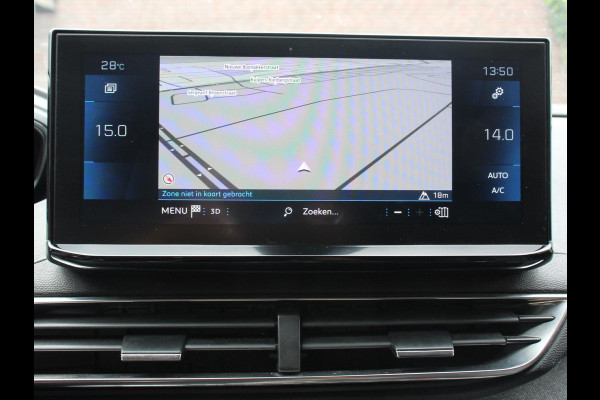 Peugeot 5008 1.2 PureTech 130pk Automaat Allure Pack 7-zits Navigatie Apple Carplay/Android Auto Climate Control Cruise Control Virtual cockpit PDC VA + Camera Zonneschermen achter Keyless Go Full LED  18” LM Velgen