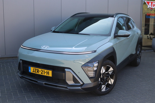 Hyundai Kona 1.6 T-GDI 199PK Automaat Premium Sky Leder/Winter-pack/Open-dak/Keyfree