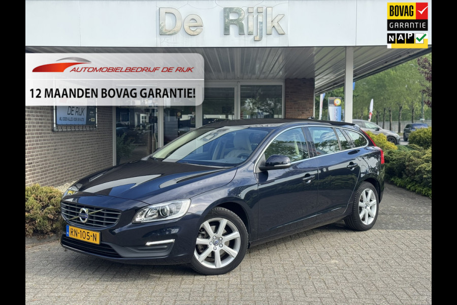 Volvo V60 1.5 T2 Polar+ | Navi, Cruise, Clima, Leder, Bluetooth, Stoelverw. | Dealeronderhouden | NAP |