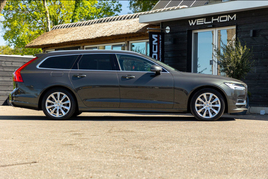 Volvo V90 2.0 T8 AWD Inscription I 91% I Btw I Luxe Leder I Trekhaak I Phine grey I