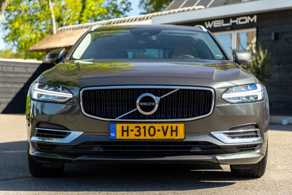 Volvo V90 2.0 T8 AWD Inscription I 91% I Btw I Luxe Leder I Trekhaak I Phine grey I