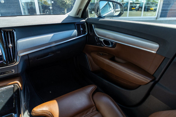 Volvo V90 2.0 T8 AWD Inscription I 91% I Btw I Luxe Leder I Trekhaak I Phine grey I