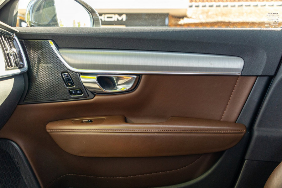 Volvo V90 2.0 T8 AWD Inscription I 91% I Btw I Luxe Leder I Trekhaak I Phine grey I