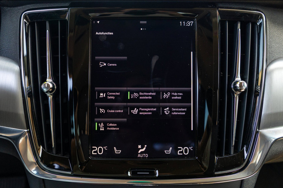 Volvo V90 2.0 T8 AWD Inscription I 91% I Btw I Luxe Leder I Trekhaak I Phine grey I