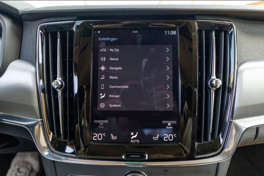 Volvo V90 2.0 T8 AWD Inscription I 91% I Btw I Luxe Leder I Trekhaak I Phine grey I
