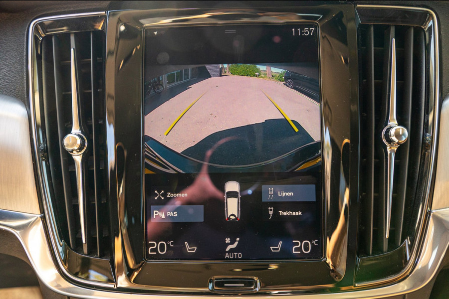 Volvo V90 2.0 T8 AWD Inscription I 91% I Btw I Luxe Leder I Trekhaak I Phine grey I