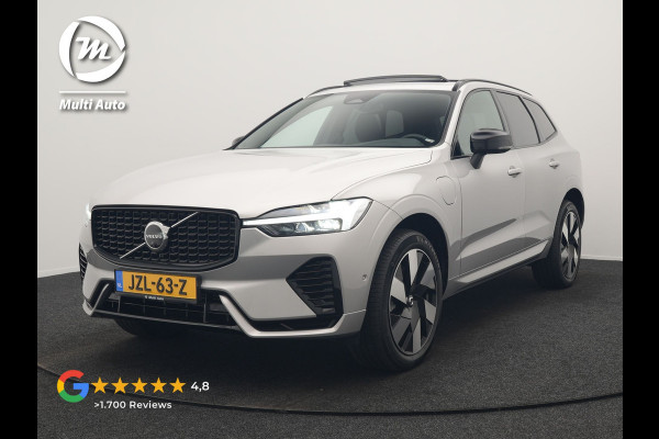 Volvo XC60 T6 AWD Plus Dark LONG RANGE PHEV 350pk Dealer O.H | Panodak | Adaptive Cruise | 360 Camera | Lederen Sportstoelen Memory & Verwarmd | Keyless | Apple Carplay | Pilot Assist | Blis | Virtual | Google Maps | DAB | Plug In Hybrid