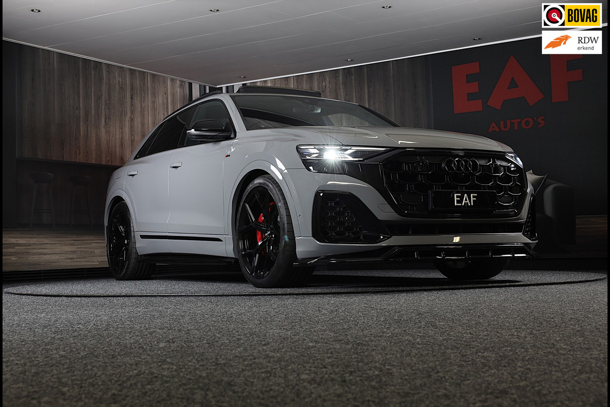 Audi Q8 60 TFSI e Quattro RSQ8 Look / NEW / RS Zetels / Massage / Head Up / 360 Camera / B & O / Leder / Open Pano / Matrix / 23 I