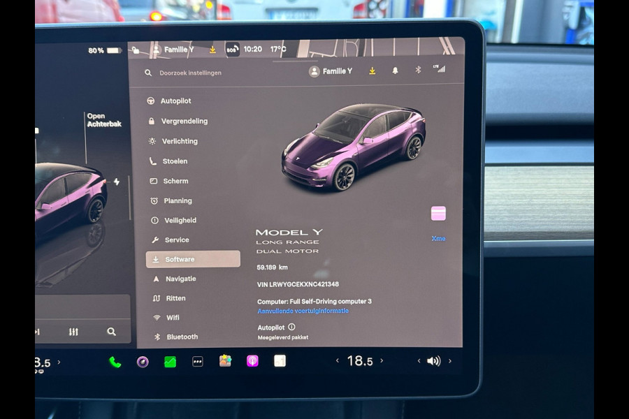 Tesla Model Y Long Range AWD 75 kWh SOH 94,1%