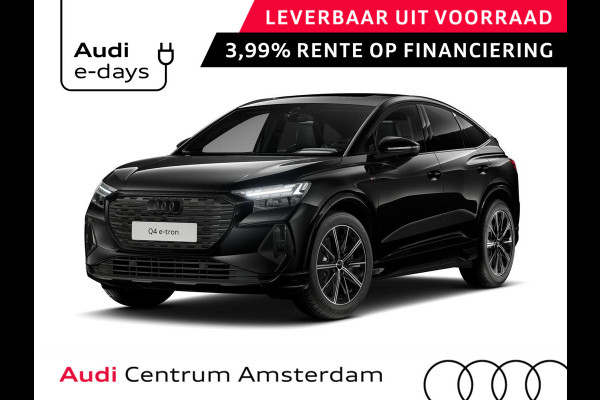 Audi Q4 Sportback e-tron 45 S edition Competition 82 kWh 286 pk | Assistentiepakket plus | Comfortpakket plus | Glazen panoramadak | Lichtpakket plus ambient light |