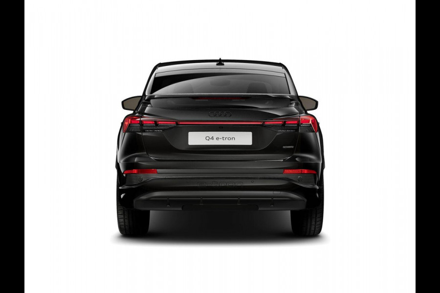 Audi Q4 Sportback e-tron 45 S edition Competition 82 kWh 286 pk | Assistentiepakket plus | Comfortpakket | Lichtpakket plus ambient light | Optiekpakket zwart plus |