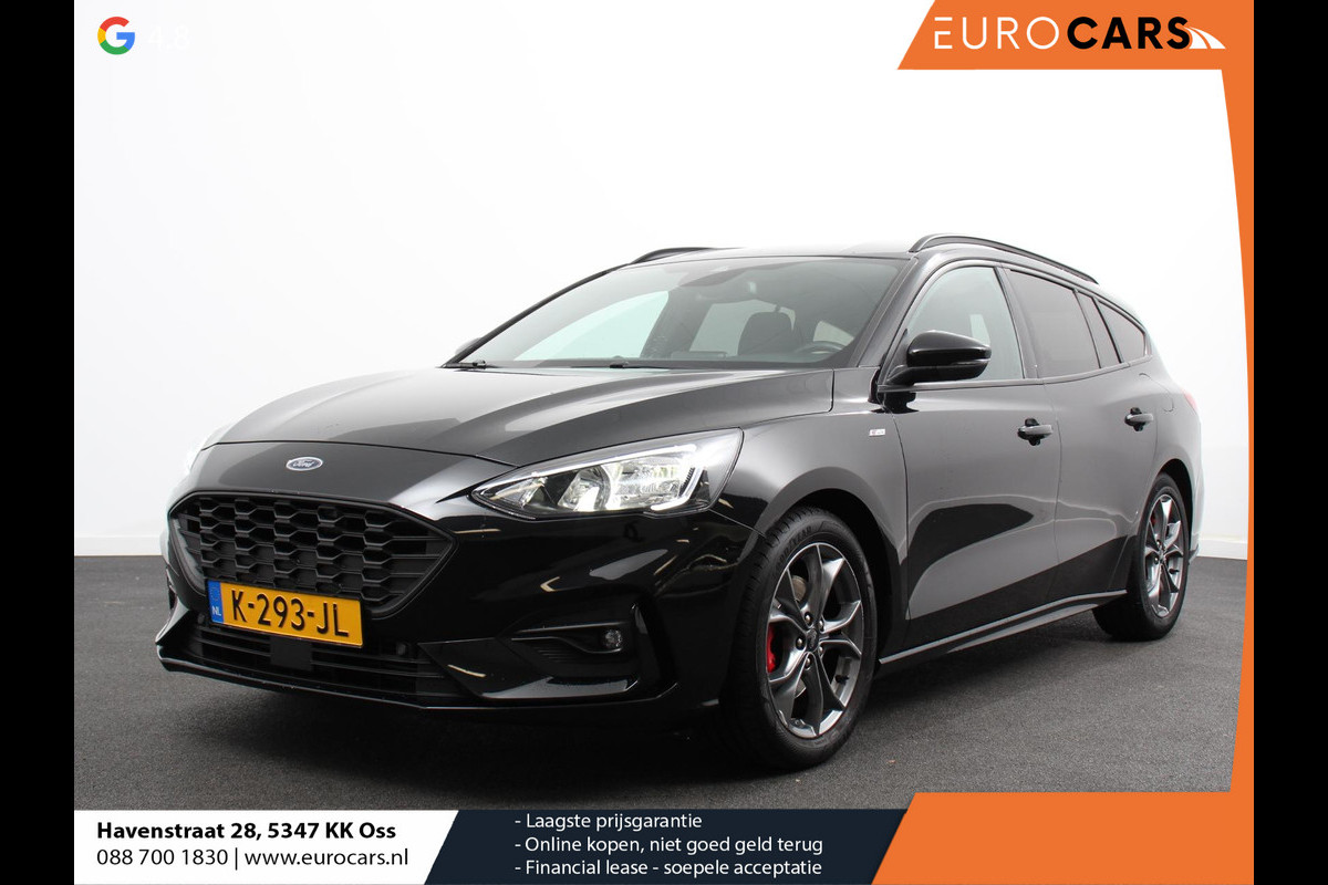 Ford FOCUS Wagon 1.0 EcoBoost Hybrid ST Line X Business Digitale Cockpit Camera Electrisch te openen achterklep Navigatie Climate control Cruise control Apple Carplay/Android Auto LM velgen Parkeersensoren Led Extra Getint Glas