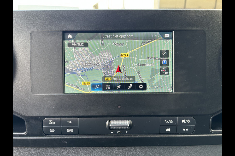Mercedes-Benz Sprinter 317 CDI L2 H2 MBUX / Imperiaal / Trekhaak / Camera / Parkeersensoren / Navigatie / Cruise control / Airco / 270 Graden achterdeu