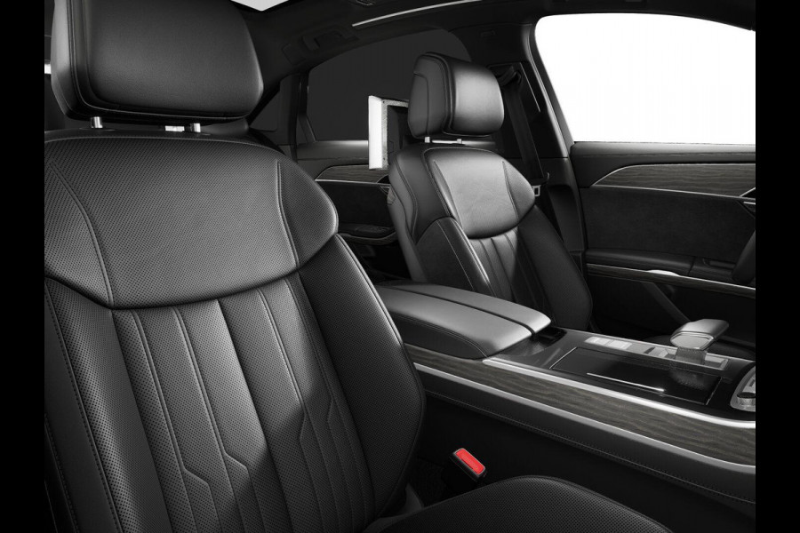Audi A8 60 TFSI e quattro Lang 462pk | Komt begin juni binnen | Panoramadak | Ventilatie + massage voor en achter | HUD | Luchtvering