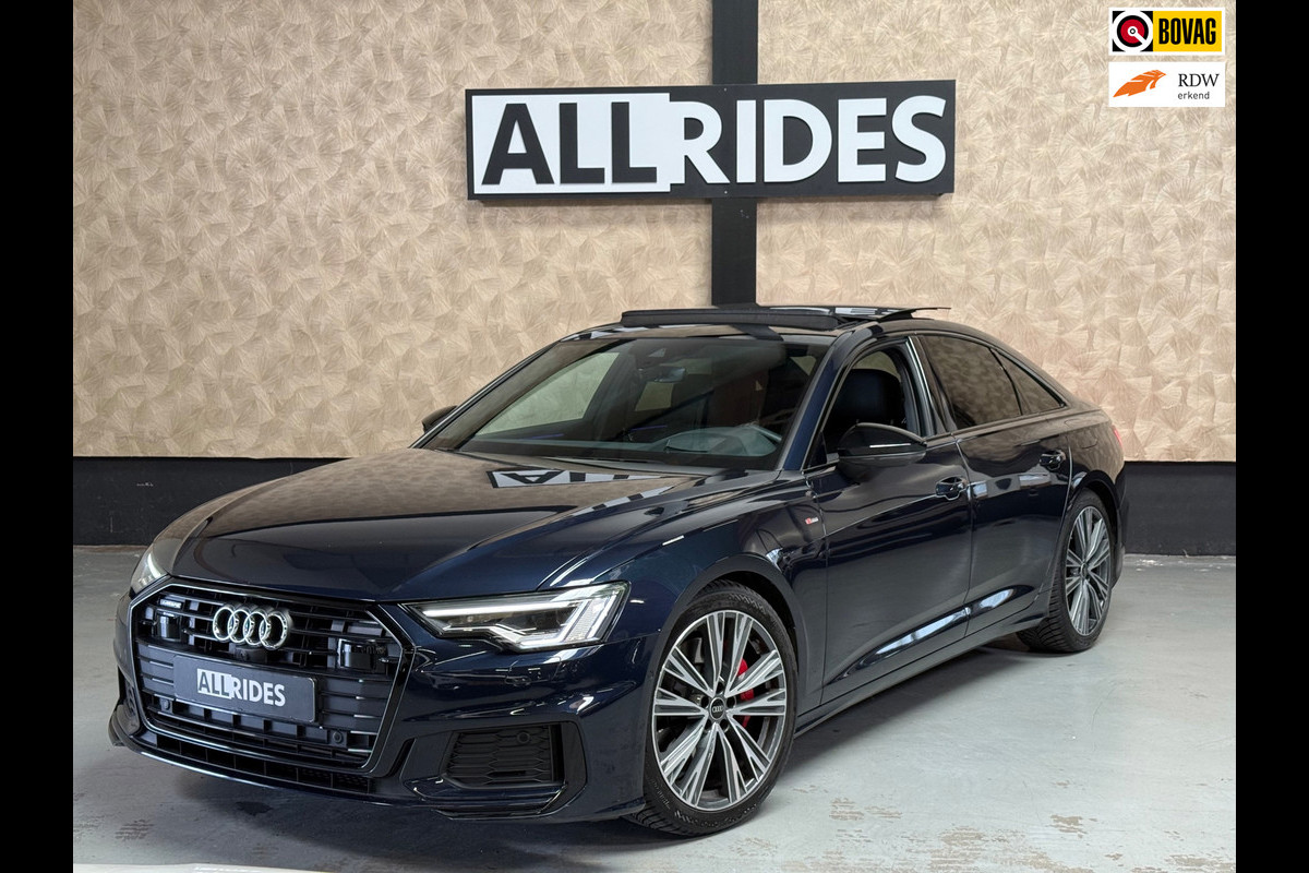 Audi A6 Limousine 55 TFSI e quattro Competition | Pano | Stuur/Stoel verwarming | 360 Camera | S line | Sfeerverlichting