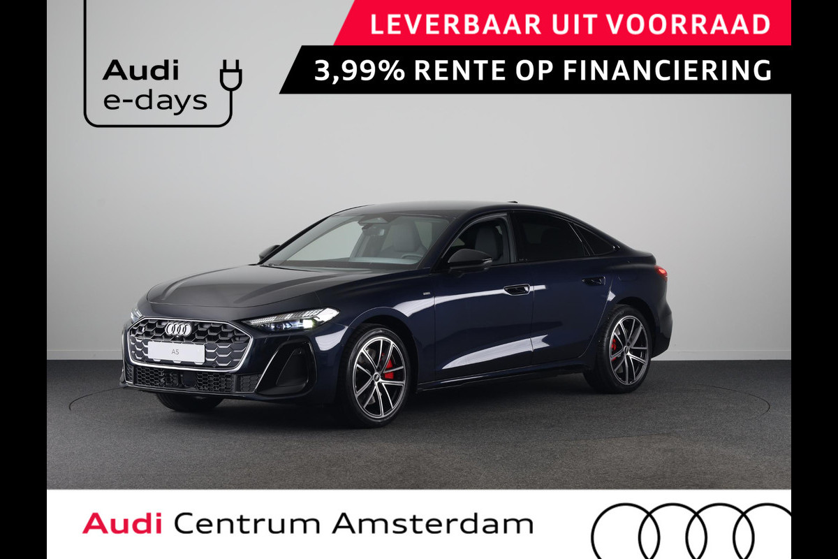 Audi A5 Limousine S edition Competition 2.0 TFSI e 367 PK | B&O premium soundysteem | Geheugenpakket | Ambiente lichtpakket pro | Carbon interieur |