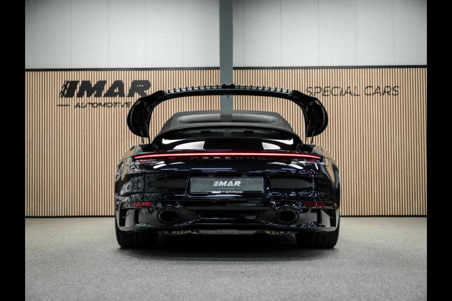 Porsche 911 Cabrio 3.0 Carrera 4 S | Akrapovic | NL geleverd | Burmester | Lift | Full Option | krijt stiksel| Stoel ventilatie en verwarming | dealer onderhouden |