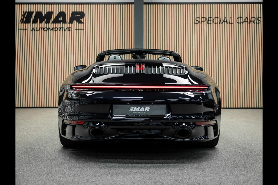 Porsche 911 Cabrio 3.0 Carrera 4 S | Akrapovic | NL geleverd | Burmester | Lift | Full Option | krijt stiksel| Stoel ventilatie en verwarming | dealer onderhouden |