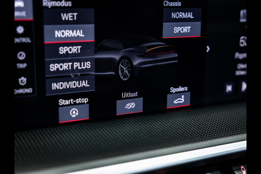 Porsche 911 Cabrio 3.0 Carrera 4 S | Akrapovic | NL geleverd | Burmester | Lift | Full Option | krijt stiksel| Stoel ventilatie en verwarming | dealer onderhouden |