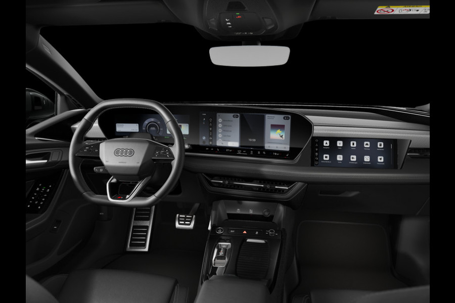 Audi A6 Avant e-tron S edition 83 kWh 286 pk | Sportstoel leder zwart | Trekhaak, elektr. wegklapbaar | Optiekpakket zwart-glanzend | Privacy glas |