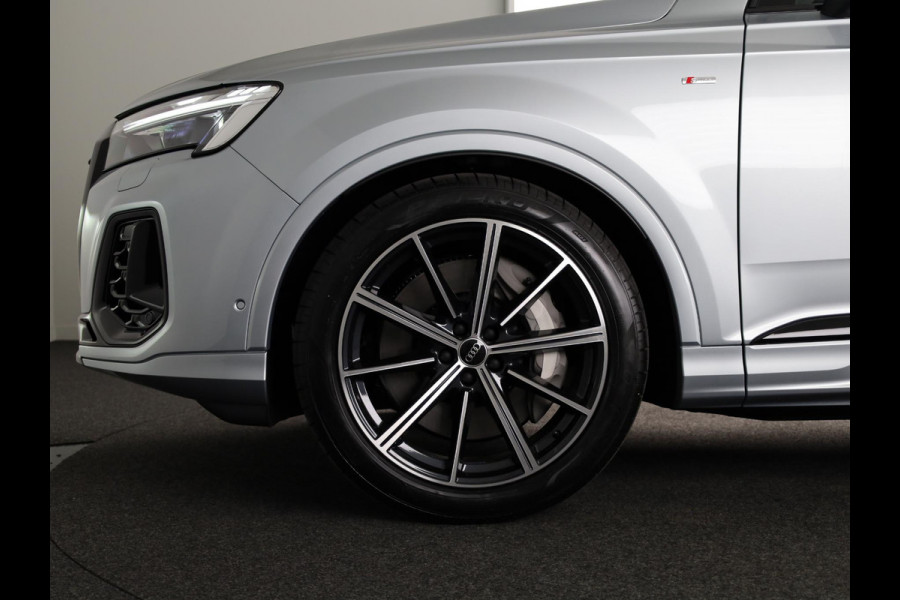 Audi Q7 Pro Line S 55 TFSI e 394 pk | Bang & Olufsen Premium 3D | Glazen panoramadak | Vierwielbesturing | Sportstoelen plus voorin |