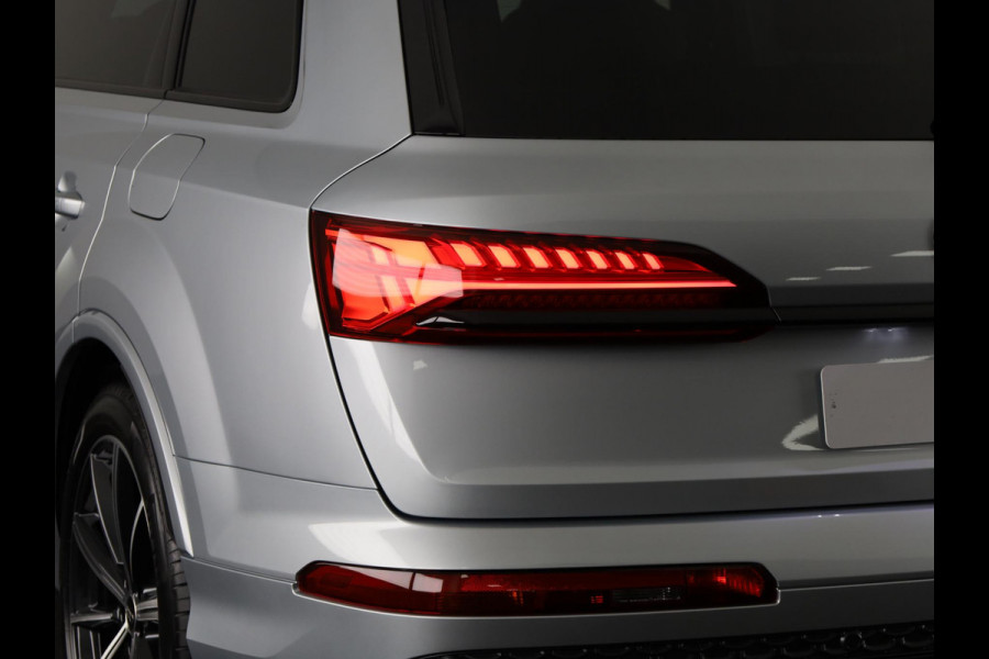 Audi Q7 Pro Line S 55 TFSI e 394 pk | Bang & Olufsen Premium 3D | Glazen panoramadak | Vierwielbesturing | Sportstoelen plus voorin |