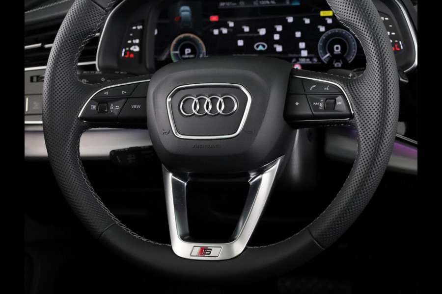 Audi Q7 Pro Line S 55 TFSI e 394 pk | Bang & Olufsen Premium 3D | Glazen panoramadak | Vierwielbesturing | Sportstoelen plus voorin |