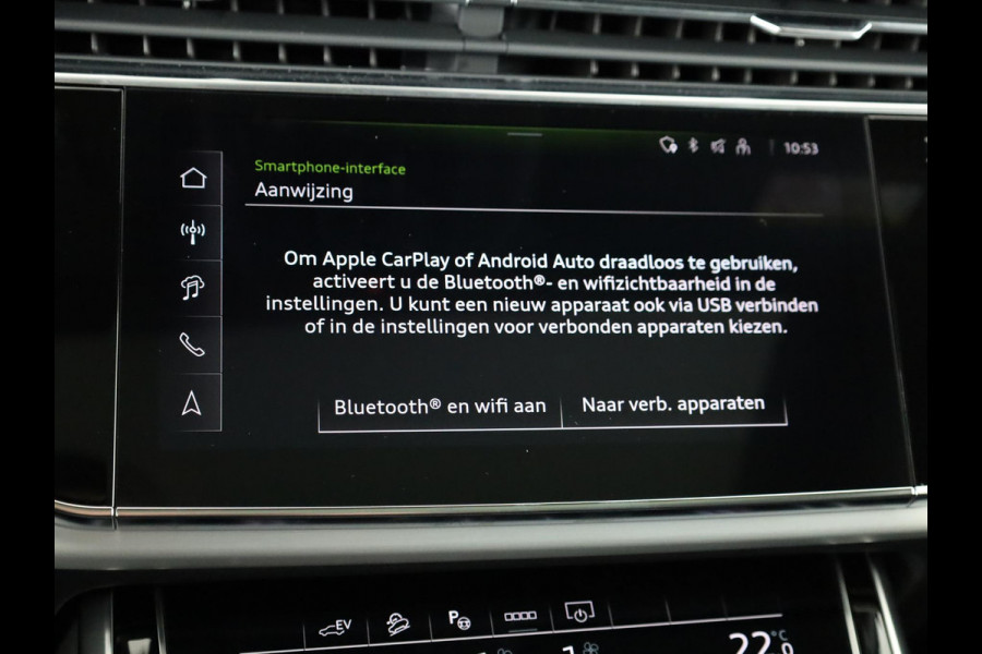 Audi Q7 Pro Line S 55 TFSI e 394 pk | Bang & Olufsen Premium 3D | Glazen panoramadak | Vierwielbesturing | Sportstoelen plus voorin |
