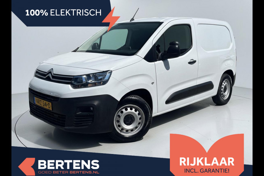 Citroën E-Berlingo Club 50 kWh | Laadruimte inrichting! | Apple Carplay / Android auto! | 12 maanden BOVAG garantie! |