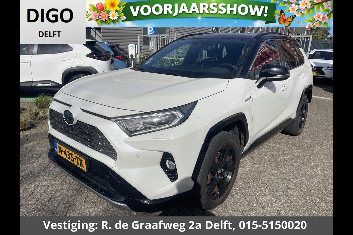 Toyota RAV4 2.5 Hybrid AWD Bi-Tone | 1650 KG trekgewicht | JBL Audio | navigatie | 360° camera | Stuur-/Stoelverwarming | Dodehoek detectie