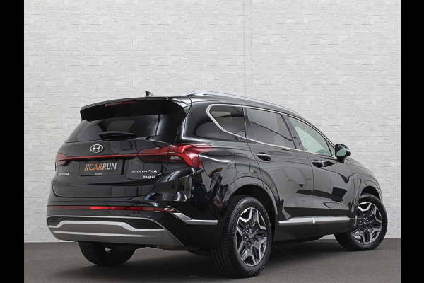 Hyundai Santa Fe 1.6 T-GDI PHEV Premium Plus Sky | Panorama | 360 Camera | ACC | 100% SOH | Krell-Sound | Head-Up | Stoelventilatie | Leder | Memory | Keyless-Entry | Stoelverwarming V+A | Stuurwielverwarming | Alcantara Hemel | Dodehoek | Lane Assist | Full-LED | 19 inch | Carplay | Zonwering | Getint Glas |