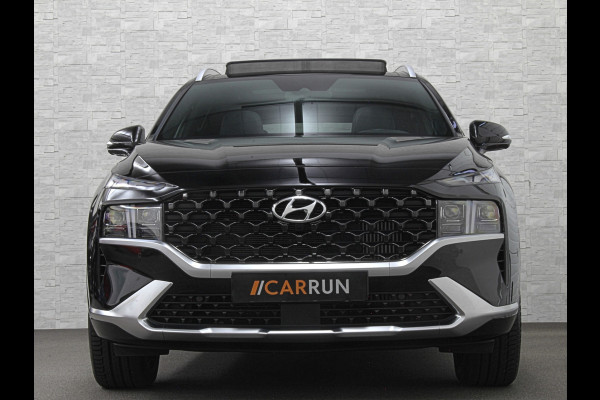 Hyundai Santa Fe 1.6 T-GDI PHEV Premium Plus Sky | Panorama | 360 Camera | ACC | 100% SOH | Krell-Sound | Head-Up | Stoelventilatie | Leder | Memory | Keyless-Entry | Stoelverwarming V+A | Stuurwielverwarming | Alcantara Hemel | Dodehoek | Lane Assist | Full-LED | 19 inch | Carplay | Zonwering | Getint Glas |