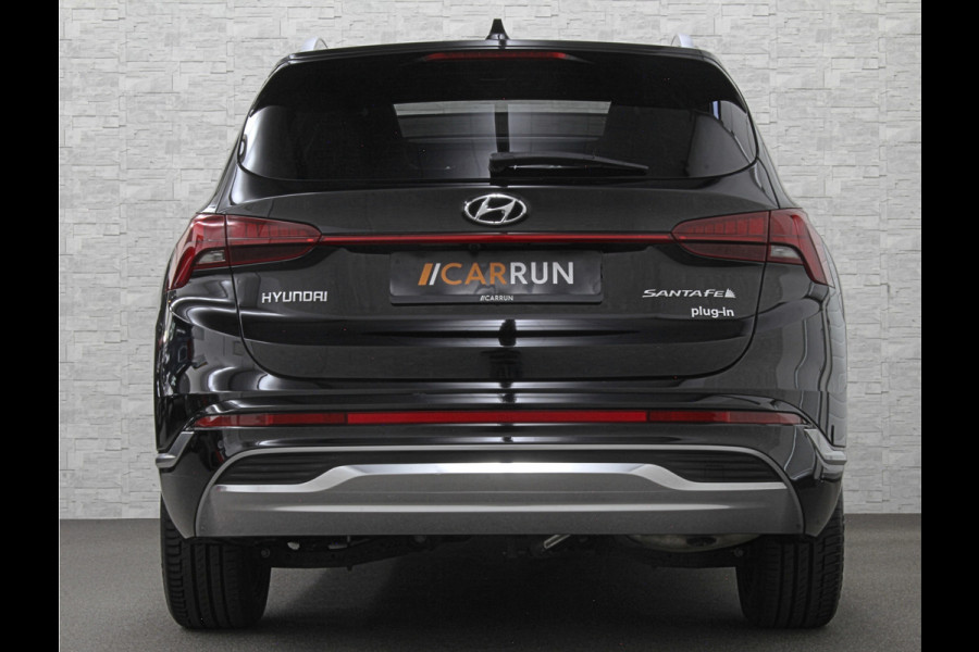 Hyundai Santa Fe 1.6 T-GDI PHEV Premium Plus Sky | Panorama | 360 Camera | ACC | 100% SOH | Krell-Sound | Head-Up | Stoelventilatie | Leder | Memory | Keyless-Entry | Stoelverwarming V+A | Stuurwielverwarming | Alcantara Hemel | Dodehoek | Lane Assist | Full-LED | 19 inch | Carplay | Zonwering | Getint Glas |