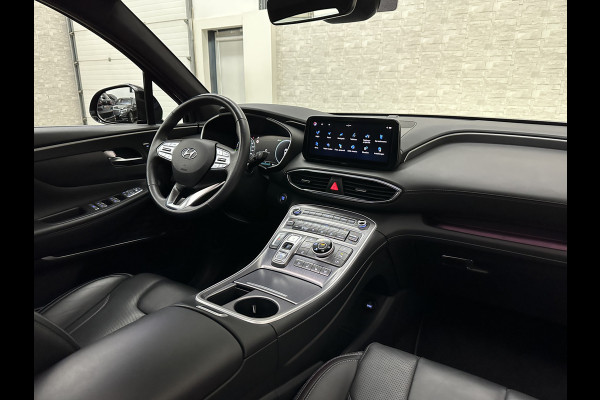Hyundai Santa Fe 1.6 T-GDI PHEV Premium Plus Sky | Panorama | 360 Camera | ACC | 100% SOH | Krell-Sound | Head-Up | Stoelventilatie | Leder | Memory | Keyless-Entry | Stoelverwarming V+A | Stuurwielverwarming | Alcantara Hemel | Dodehoek | Lane Assist | Full-LED | 19 inch | Carplay | Zonwering | Getint Glas |