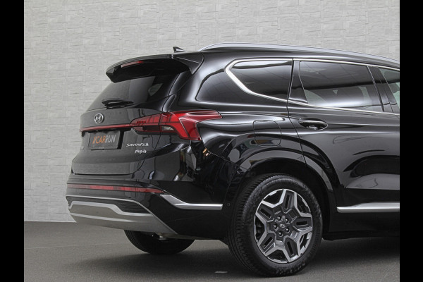 Hyundai Santa Fe 1.6 T-GDI PHEV Premium Plus Sky | Panorama | 360 Camera | ACC | 100% SOH | Krell-Sound | Head-Up | Stoelventilatie | Leder | Memory | Keyless-Entry | Stoelverwarming V+A | Stuurwielverwarming | Alcantara Hemel | Dodehoek | Lane Assist | Full-LED | 19 inch | Carplay | Zonwering | Getint Glas |