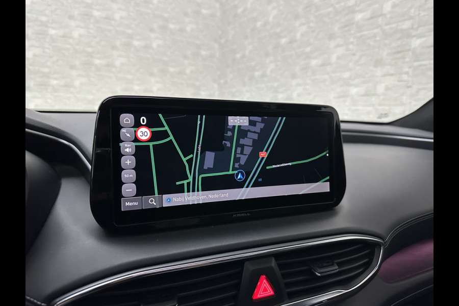 Hyundai Santa Fe 1.6 T-GDI PHEV Premium Plus Sky | Panorama | 360 Camera | ACC | 100% SOH | Krell-Sound | Head-Up | Stoelventilatie | Leder | Memory | Keyless-Entry | Stoelverwarming V+A | Stuurwielverwarming | Alcantara Hemel | Dodehoek | Lane Assist | Full-LED | 19 inch | Carplay | Zonwering | Getint Glas |