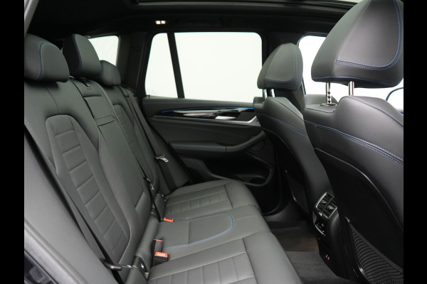 BMW iX3 M Sport High Executive 80 kWh 286pk Dealer O.H | Panodak | Adaptive Cruise | 360 Camera | Head Up | Harman / Kardon | Lederen Sportstoelen Memory & Verwarmd | Blis | Keyless | Pilot Assist | Apple Carplay | Navigatie | Virtual | DAB | 20"L.M |