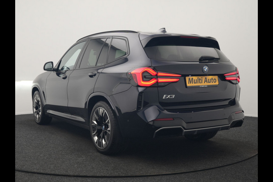 BMW iX3 M Sport High Executive 80 kWh 286pk Dealer O.H | Panodak | Adaptive Cruise | 360 Camera | Head Up | Harman / Kardon | Lederen Sportstoelen Memory & Verwarmd | Blis | Keyless | Pilot Assist | Apple Carplay | Navigatie | Virtual | DAB | 20"L.M |