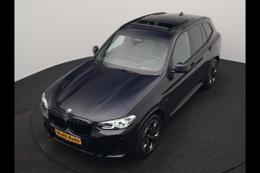 BMW iX3 M Sport High Executive 80 kWh 286pk Dealer O.H | Panodak | Adaptive Cruise | 360 Camera | Head Up | Harman / Kardon | Lederen Sportstoelen Memory & Verwarmd | Blis | Keyless | Pilot Assist | Apple Carplay | Navigatie | Virtual | DAB | 20"L.M |