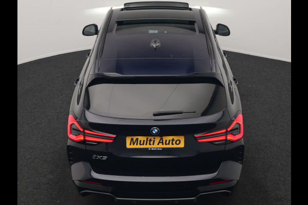 BMW iX3 M Sport High Executive 80 kWh 286pk Dealer O.H | Panodak | Adaptive Cruise | 360 Camera | Head Up | Harman / Kardon | Lederen Sportstoelen Memory & Verwarmd | Blis | Keyless | Pilot Assist | Apple Carplay | Navigatie | Virtual | DAB | 20"L.M |