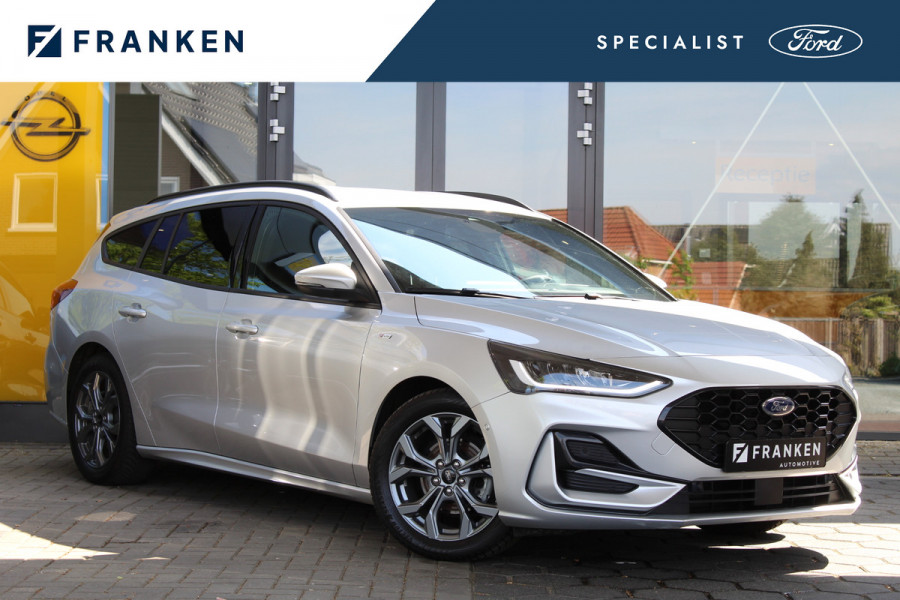 Ford FOCUS Wagon 1.0 EcoBoost Hybrid ST Line X | Leder UNIEK! | Trehaak | Winterpack | Adaptive cruise