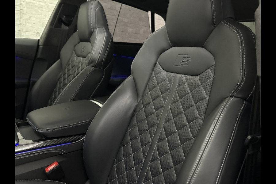 Audi Q8 60e 462PK Competition Plus | RS-Seats | Carbon | B&O | 360 Camera | ACC | Panorama | Valcona Leder | 23" Audi Sport | Luchtvering | Keyless-Entry | Tour-Pakket | Lane & Side assist | Bovag Garantie.