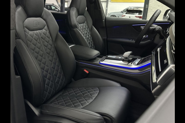Audi Q8 60e 462PK Competition Plus | RS-Seats | Carbon | B&O | 360 Camera | ACC | Panorama | Valcona Leder | 23" Audi Sport | Luchtvering | Keyless-Entry | Tour-Pakket | Lane & Side assist | Bovag Garantie.