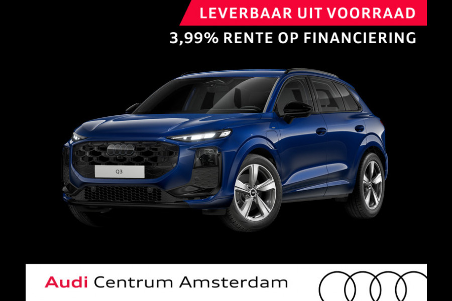 Audi Q3 S edition e-hybrid 272 pk | Optiekpakket zwart-glanzend | Funktioneel pakket 2 | Privacy glas |