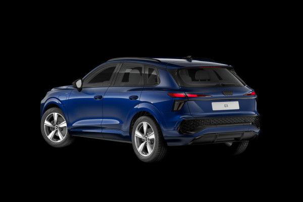 Audi Q3 S edition e-hybrid 272 pk | Techniekpakket plus | Sportstoelen zwart leder | Optiekpakket zwart-glanzend | Panorama-glasdak |