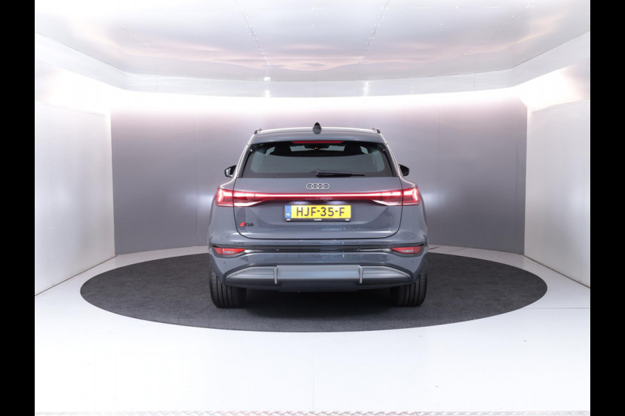 Audi Q6 e-tron Advanced edition perf 306pk 100Kwh | Tech plus | Sportstoel zwart leder-kunstl | Volledig in carrosseriekleur | Omgevingscamera's |