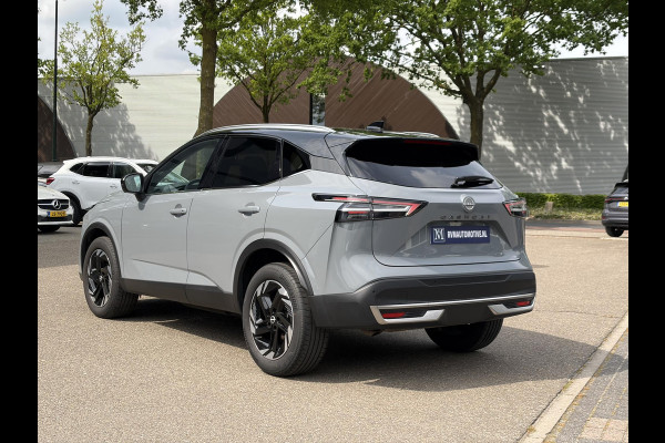 Nissan QASHQAI 1.3 MHEV Xtronic N-Connecta FABRIEKSGARANTIE| STOEL + STUURVERWARMING| VOORRUITVERWARMING| ELEKTRISCHE ACHTERKLEP| HEAD-UP DISPLAY| PANORAMADAK| ADAPTIVE CRUISE CONTROL| DODE HOEK SENSOR| 360 CAMERA|